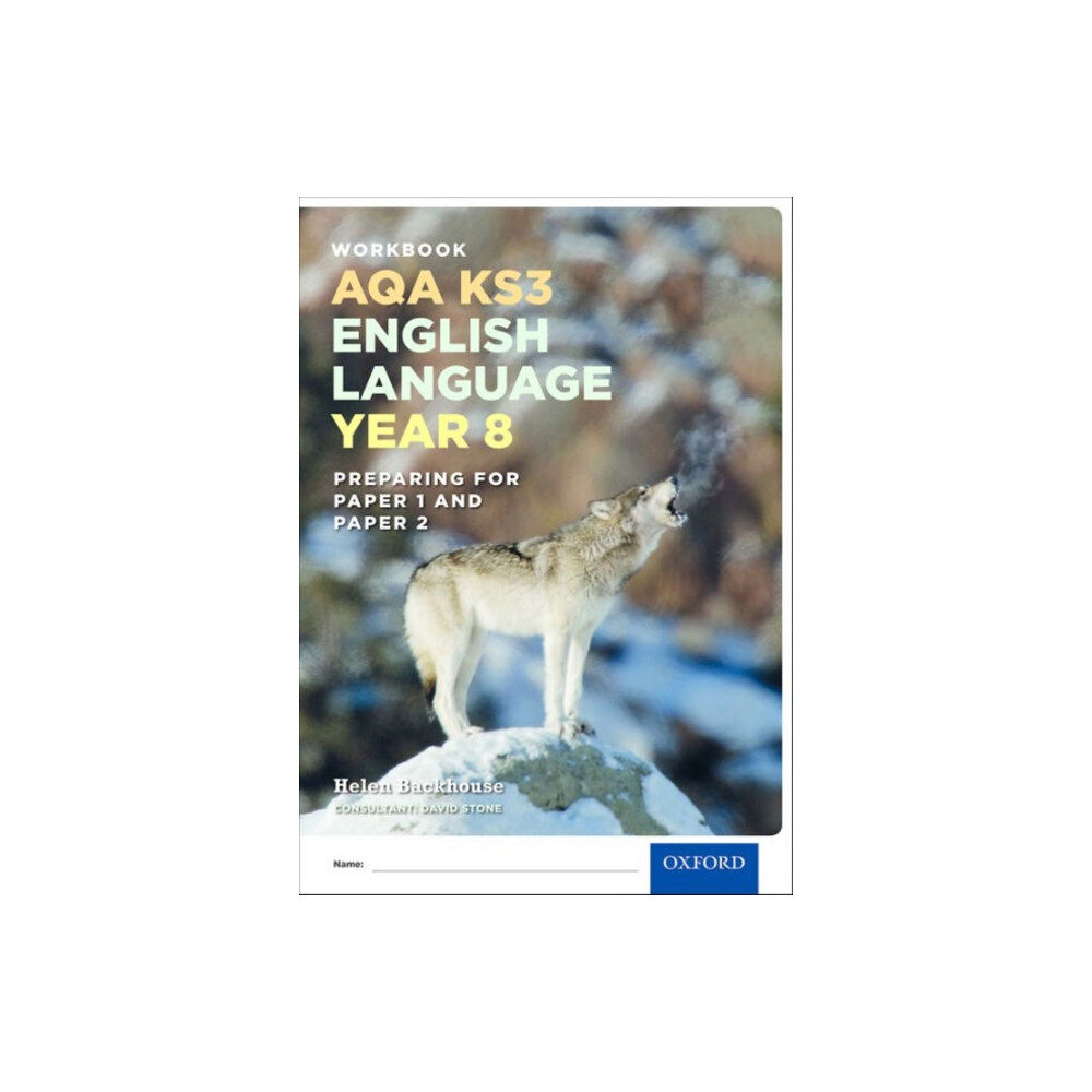 Oxford University Press AQA KS3 English Language: Key Stage 3: Year 8 test workbook (häftad, eng)
