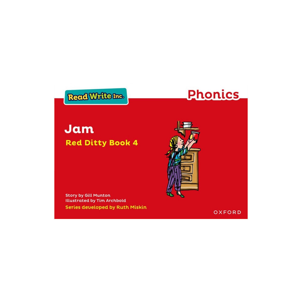 Oxford University Press Read Write Inc. Phonics: Jam (Red Ditty Book 4) (häftad, eng)