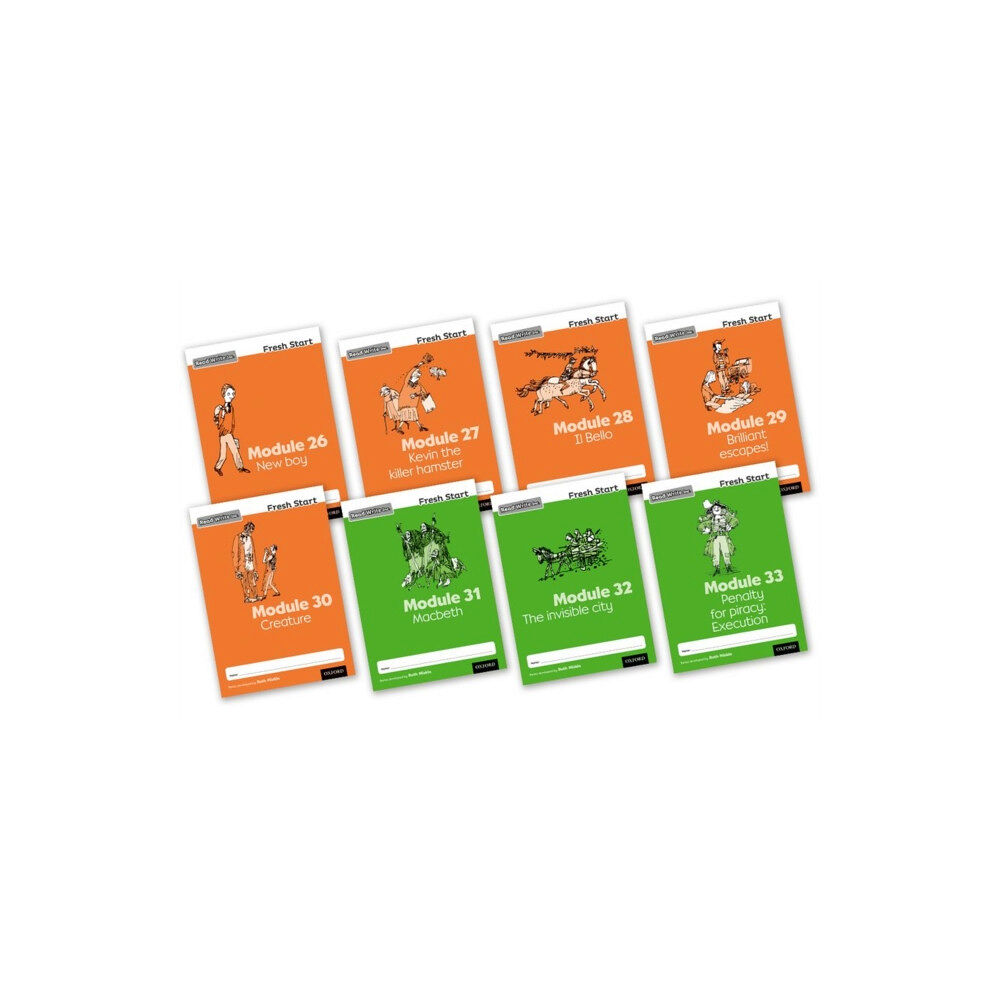 Oxford University Press Read Write Inc. Fresh Start: Modules 26-33 - Mixed Pack of 8 (häftad, eng)