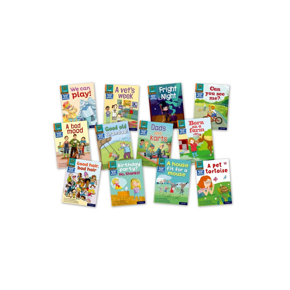 Oxford University Press Read Write Inc. Phonics Book Bag Books: Orange Set 4 Book Bag Books (Mixed Pack of 12) (häftad, eng)