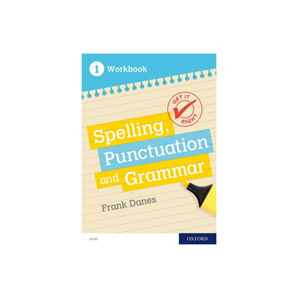 Oxford University Press Get It Right: KS3; 11-14: Spelling, Punctuation and Grammar workbook 1 (häftad, eng)