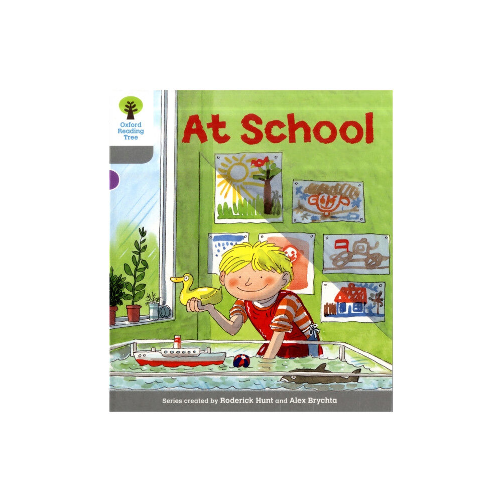 Oxford University Press Oxford Reading Tree: Level 1: Wordless Stories A: At School (häftad, eng)