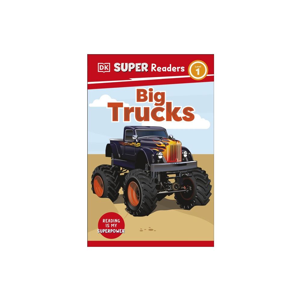 Dorling Kindersley Ltd DK Super Readers Level 1 Big Trucks (häftad, eng)