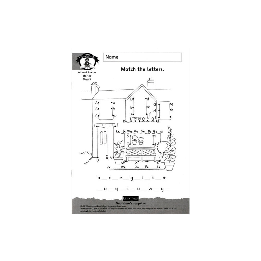 Pearson Education Limited Literacy Edition Storyworlds Stage 5, Our World, Workbook (häftad, eng)