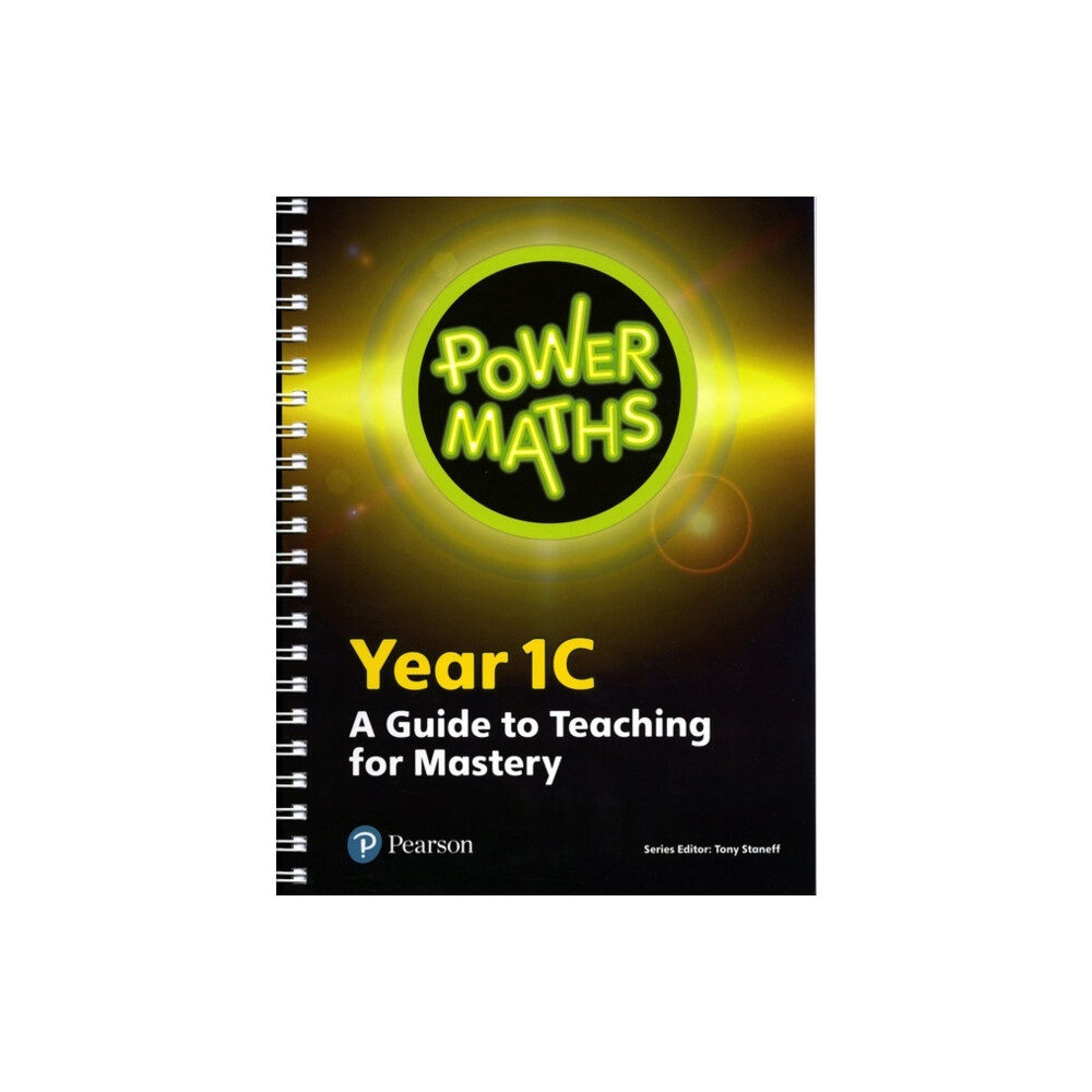 Pearson Education Limited Power Maths Year 1 Teacher Guide 1C (bok, spiral, eng)