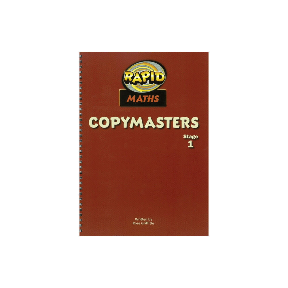 Pearson Education Limited Rapid Maths: Stage 1 Photocopy Masters (bok, spiral, eng)