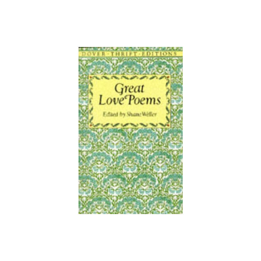 Dover publications inc. Great Love Poems (häftad, eng)