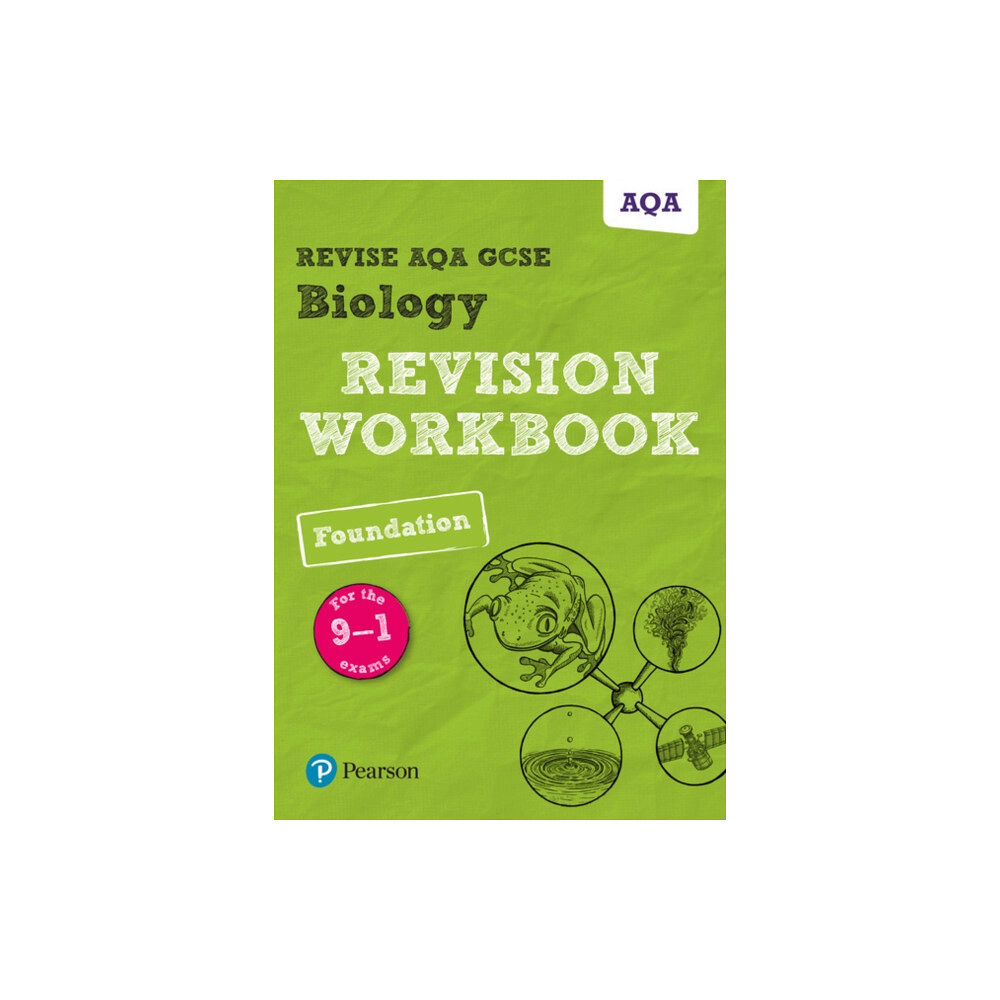 Pearson Education Limited Pearson REVISE AQA GCSE Biology (Foundation) Revision Workbook - for 2026, 2027 exams (häftad, eng)