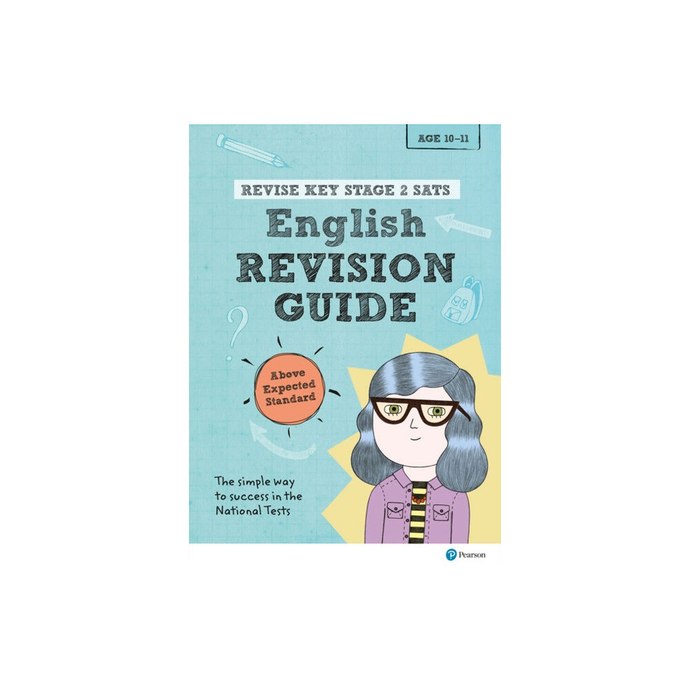 Pearson Education Limited Pearson REVISE Key Stage 2 SATs English Revision Guide Above Expected Standard for 2026, 2027 exams (häftad, eng)