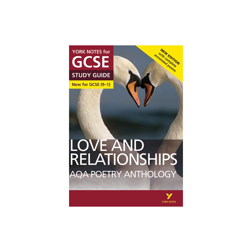 Pearson Education Limited AQA Poetry Anthology Love and Relationships York Notes GCSE Study Guide - for 2026, 2027 exams (häftad, eng)