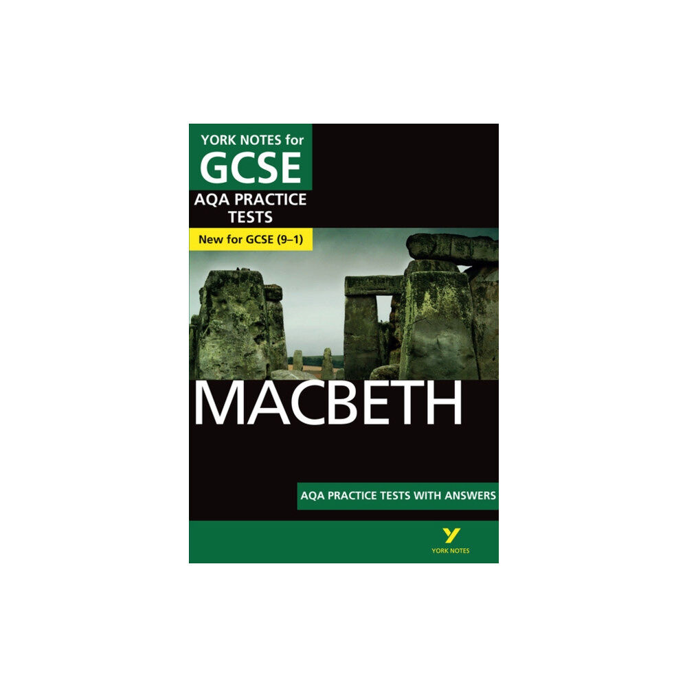 Pearson Education Limited Macbeth AQA Practice Tests York Notes GCSE - for 2026, 2027 exams (häftad, eng)