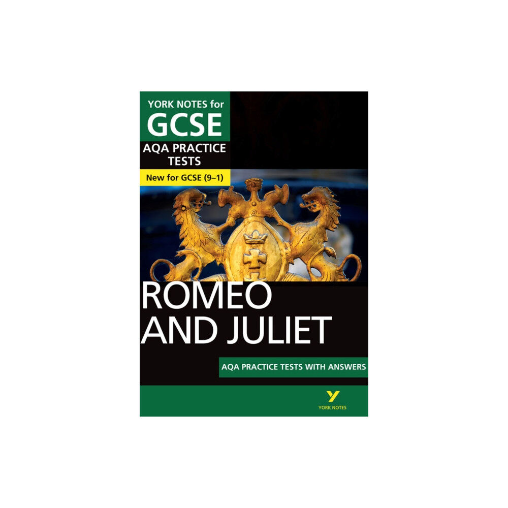 Pearson Education Limited Romeo and Juliet AQA Practice Tests York Notes GCSE - for 2026, 2027 exams (häftad, eng)