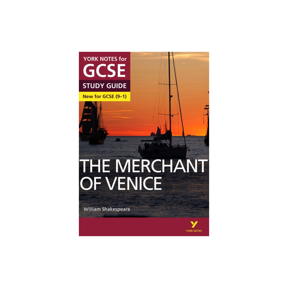 Pearson Education Limited The Merchant of Venice York Notes GCSE English Literature Study Guide - for 2026, 2027 exams (häftad, eng)