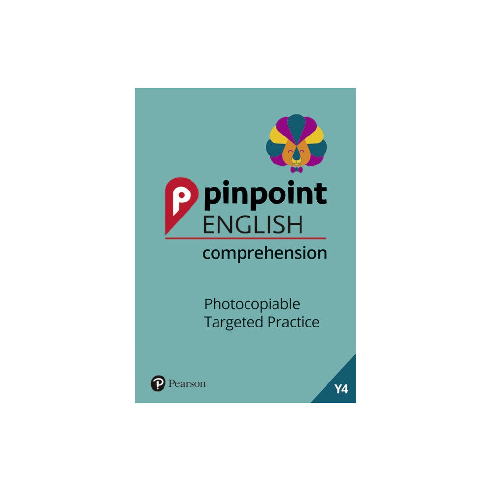 Pearson Education Limited Pinpoint English Comprehension Year 4 (bok, spiral, eng)