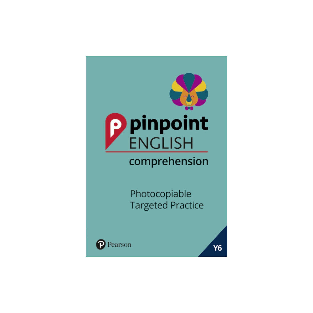 Pearson Education Limited Pinpoint English Comprehension Year 6 (bok, spiral, eng)