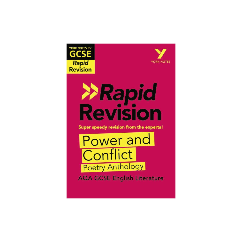 Pearson Education Limited York Notes RAPID AQA GCSE (Revision Guide) Power and Conflict Poetry Anthology - for 2026, 2027 exams (häftad, eng)