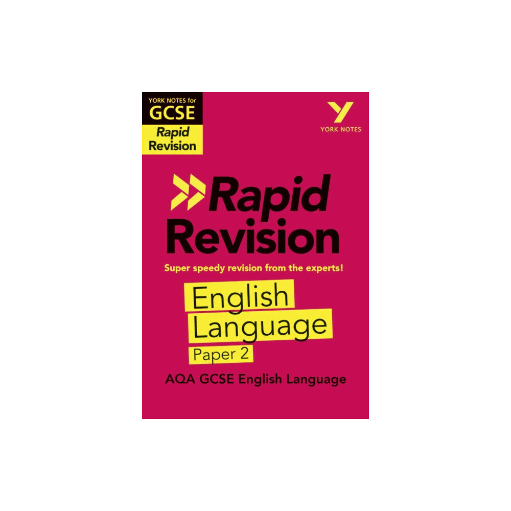 Pearson Education Limited York Notes RAPID AQA GCSE (Revision Guide) AQA English Language Paper 2 (häftad, eng)