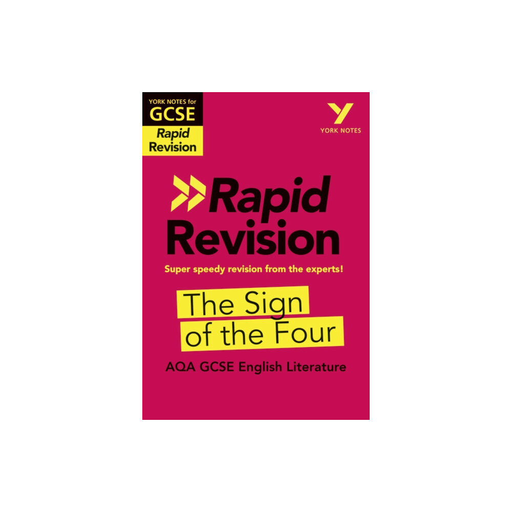 Pearson Education Limited York Notes RAPID AQA GCSE (Revision Guide) The Sign of the Four - for 2026, 2027 exams (häftad, eng)