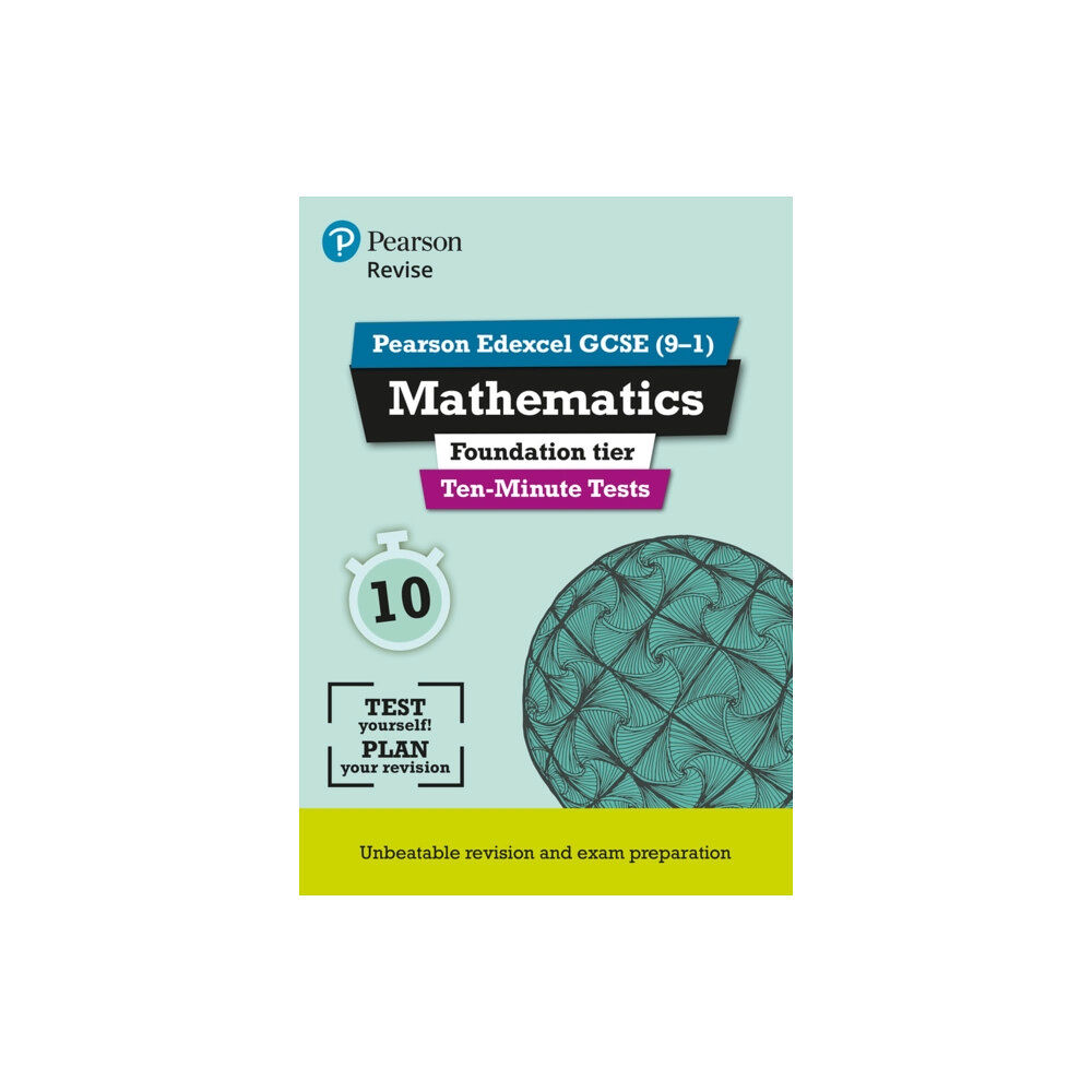 Pearson Education Limited Pearson REVISE Edexcel GCSE Maths (Foundation) Ten-Minute Tests - for 2026, 2027 exams (häftad, eng)