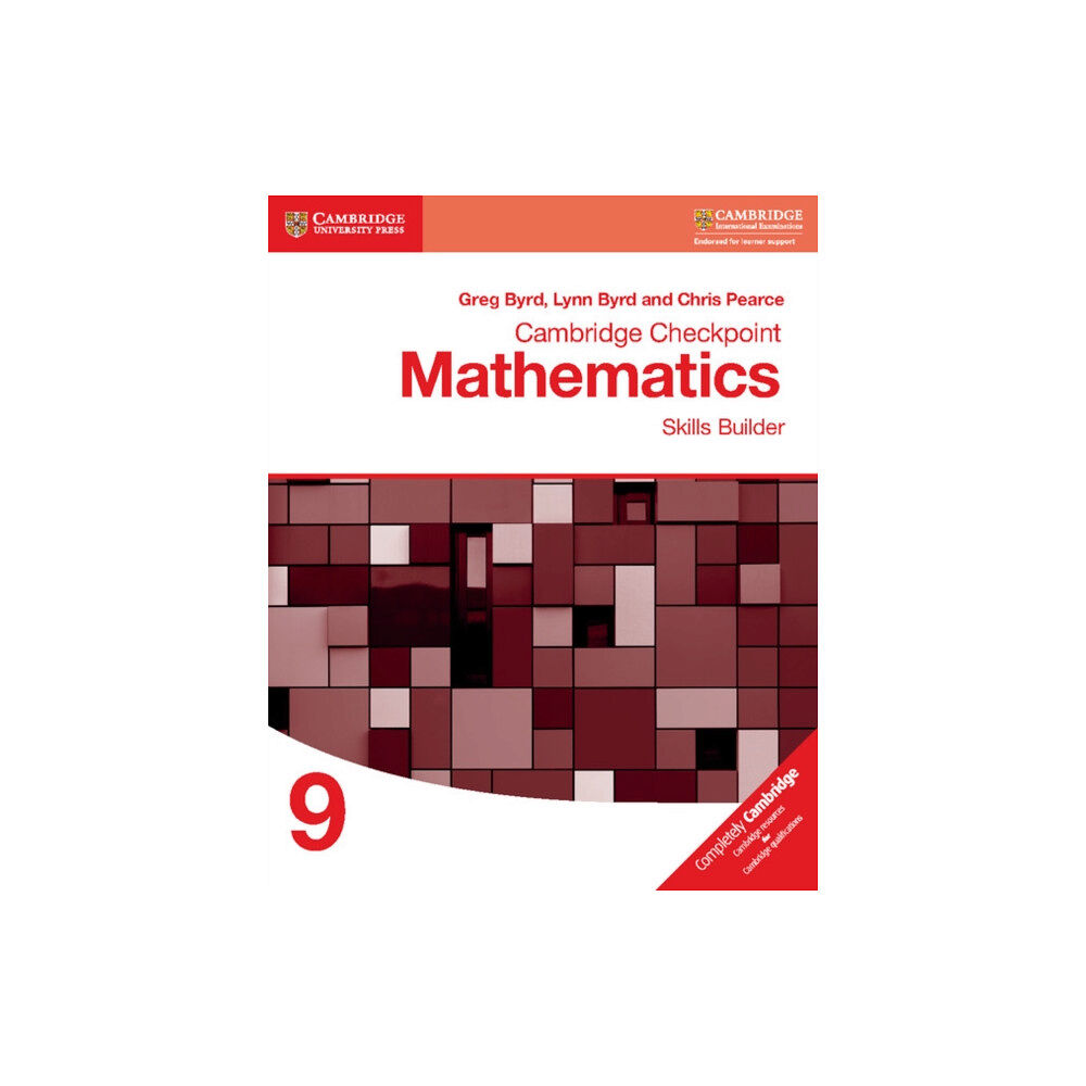 Cambridge University Press Cambridge Checkpoint Mathematics Skills Builder Workbook 9 (häftad, eng)