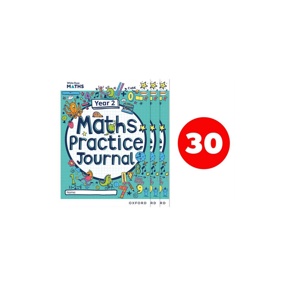 Oxford University Press White Rose Maths Practice Journals Year 2 Workbooks: Pack of 30 (häftad, eng)