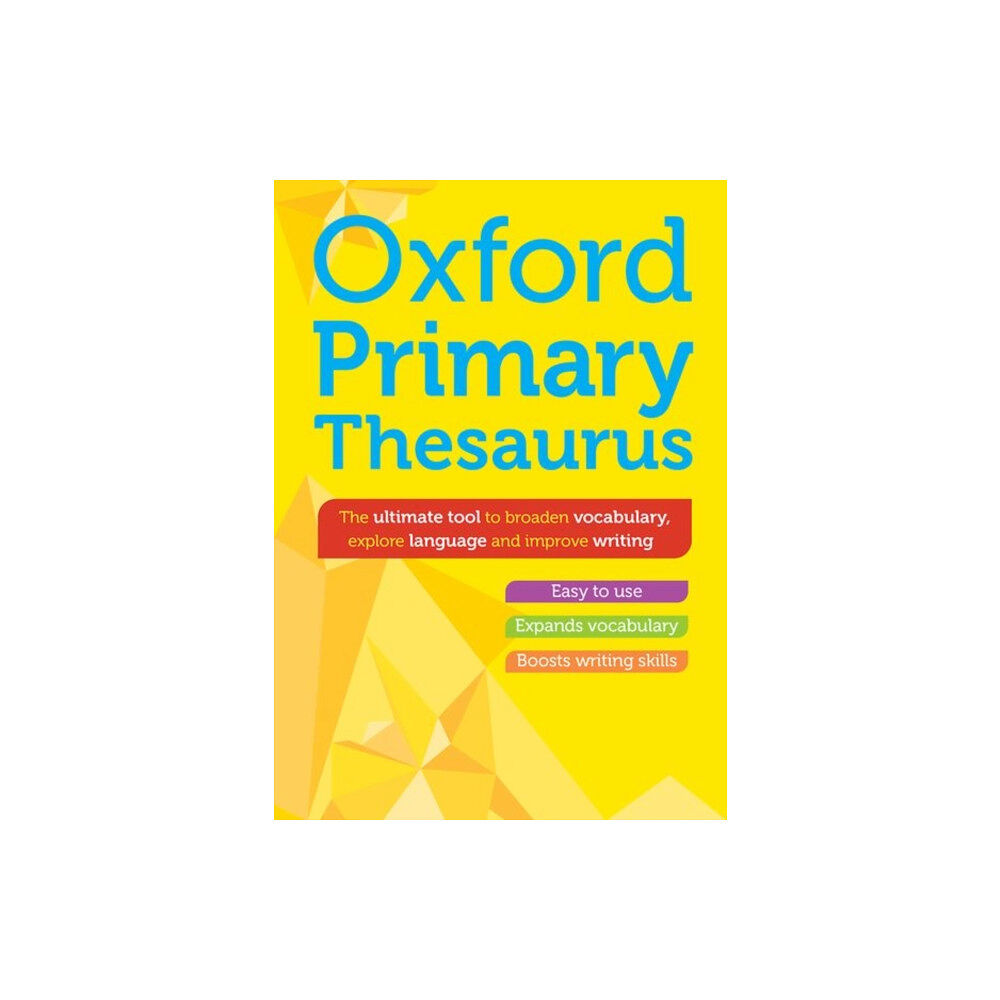 Oxford University Press Oxford Primary Thesaurus (inbunden, eng)