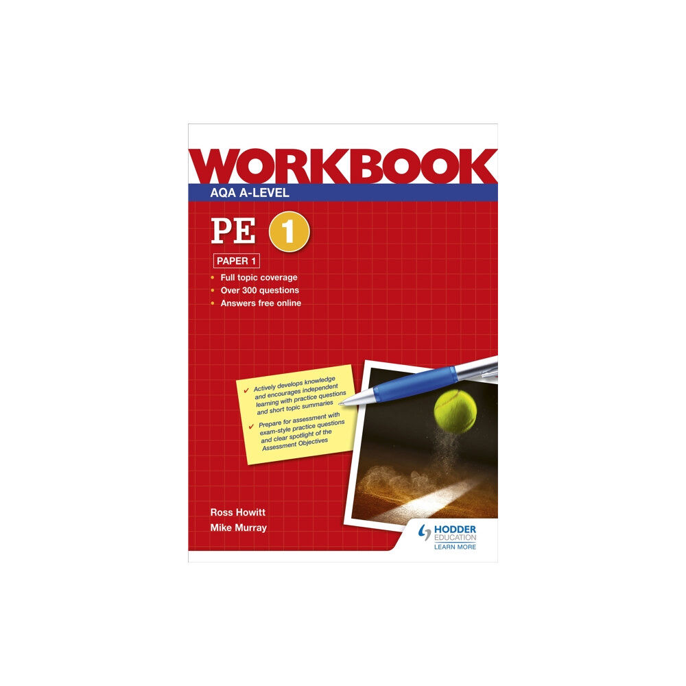 Hachette Learning AQA A-level PE Workbook 1: Paper 1 (häftad, eng)