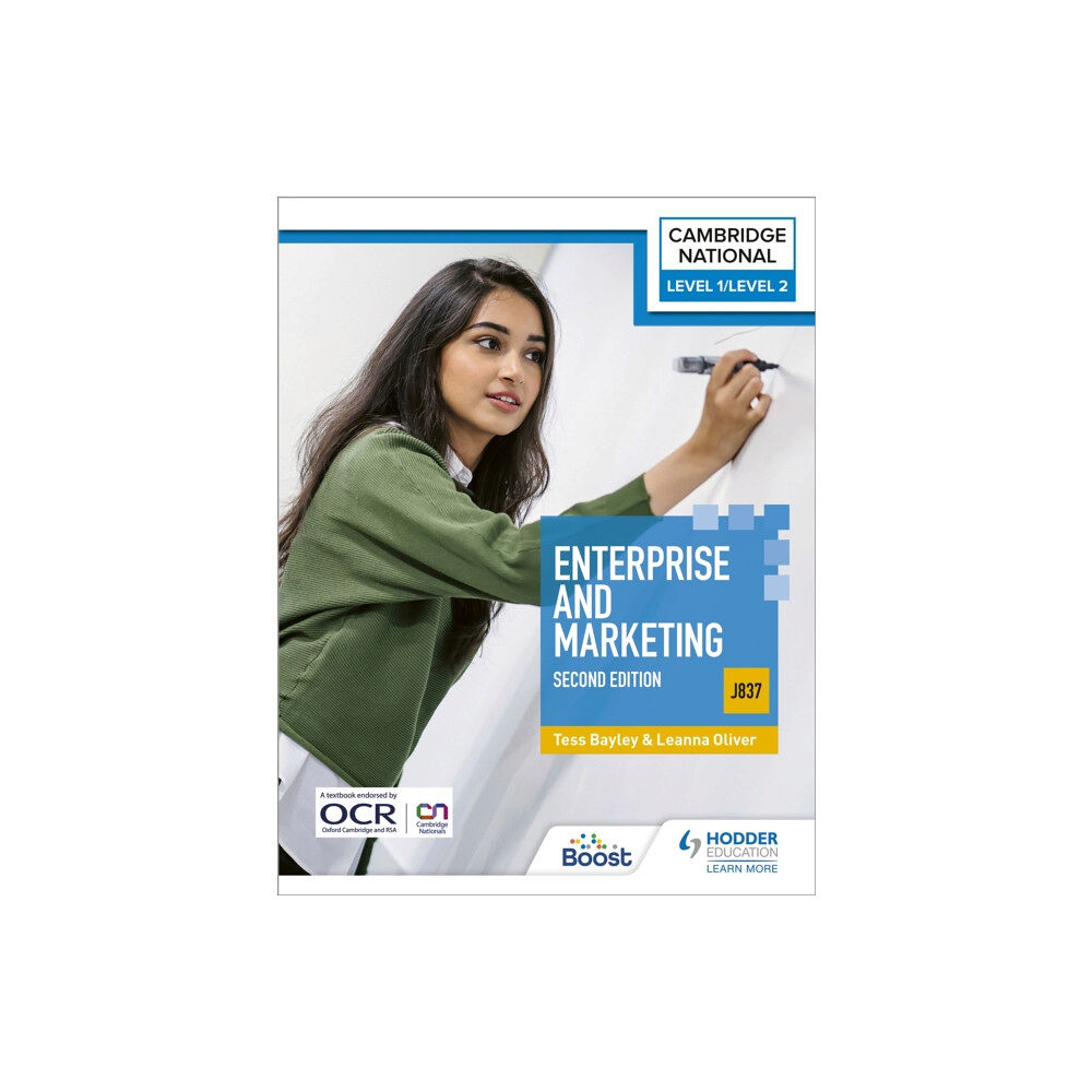 Hachette Learning Level 1/Level 2 Cambridge National in Enterprise & Marketing (J837): Second Edition (häftad, eng)