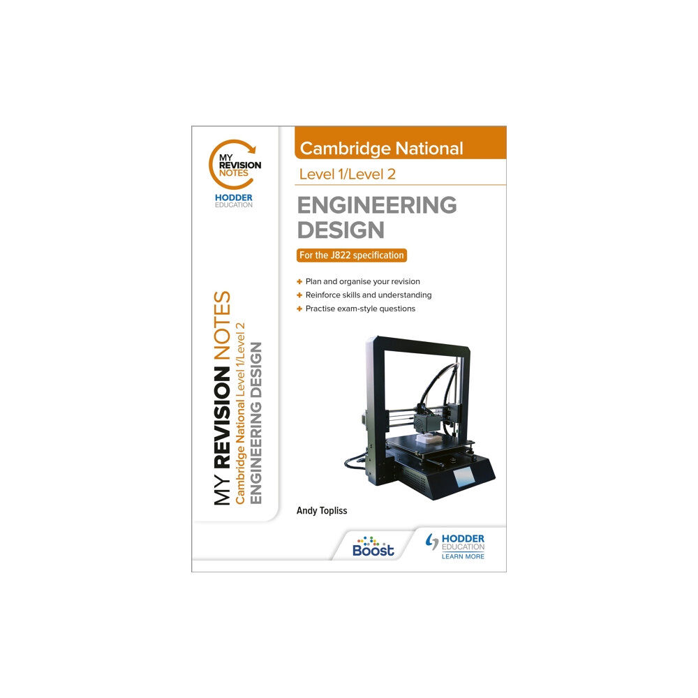 Hachette Learning My Revision Notes: Level 1/Level 2 Cambridge National in Engineering Design (häftad, eng)