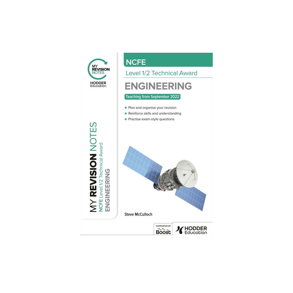 Hachette Learning My Revision Notes: NCFE Level 1/2 Technical Award in Engineering (häftad, eng)