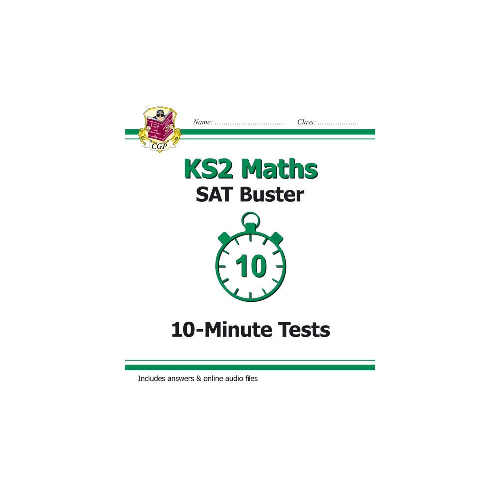 Coordination Group Publications Ltd (CGP) KS2 Maths SAT Buster 10-Minute Tests - Book 1 (for the 2026 tests) (häftad, eng)