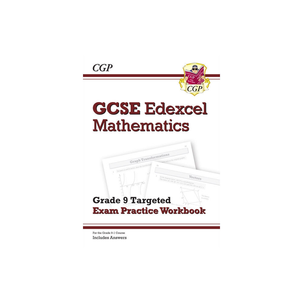 Coordination Group Publications Ltd (CGP) GCSE Maths Edexcel Grade 8-9 Targeted Exam Practice Workbook (includes Answers) (häftad, eng)