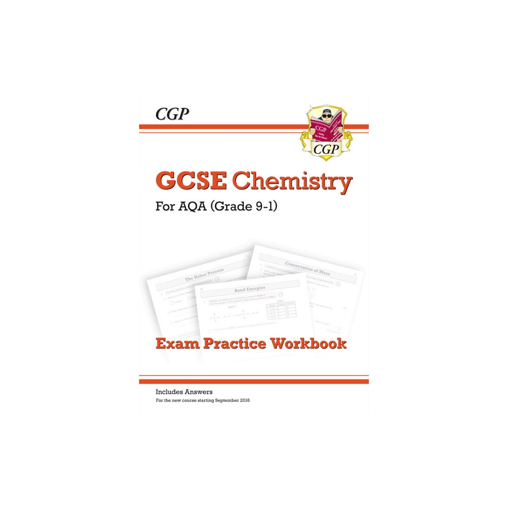 Coordination Group Publications Ltd (CGP) New GCSE Chemistry AQA Higher Exam Practice Workbook with CGP RevisionHub