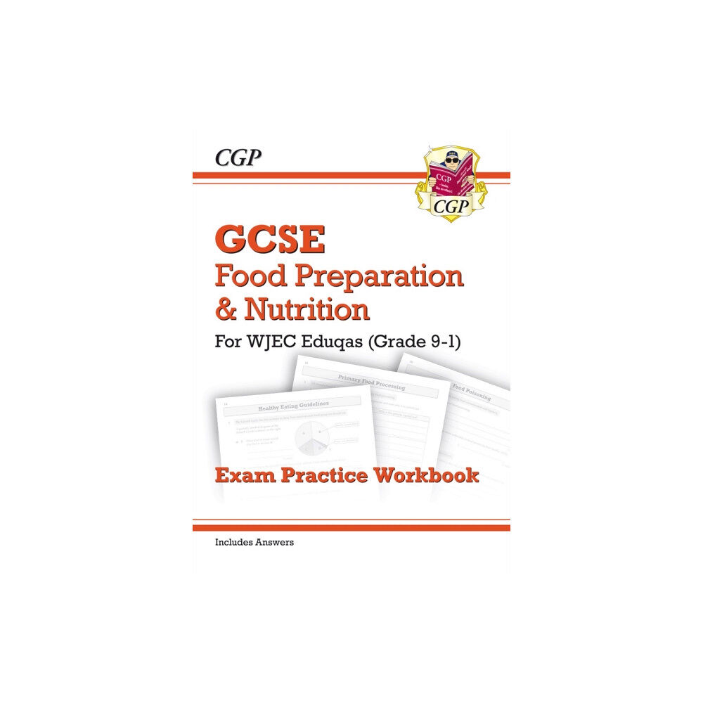 Coordination Group Publications Ltd (CGP) GCSE Food Preparation & Nutrition WJEC Eduqas Exam Practice Workbook (häftad, eng)
