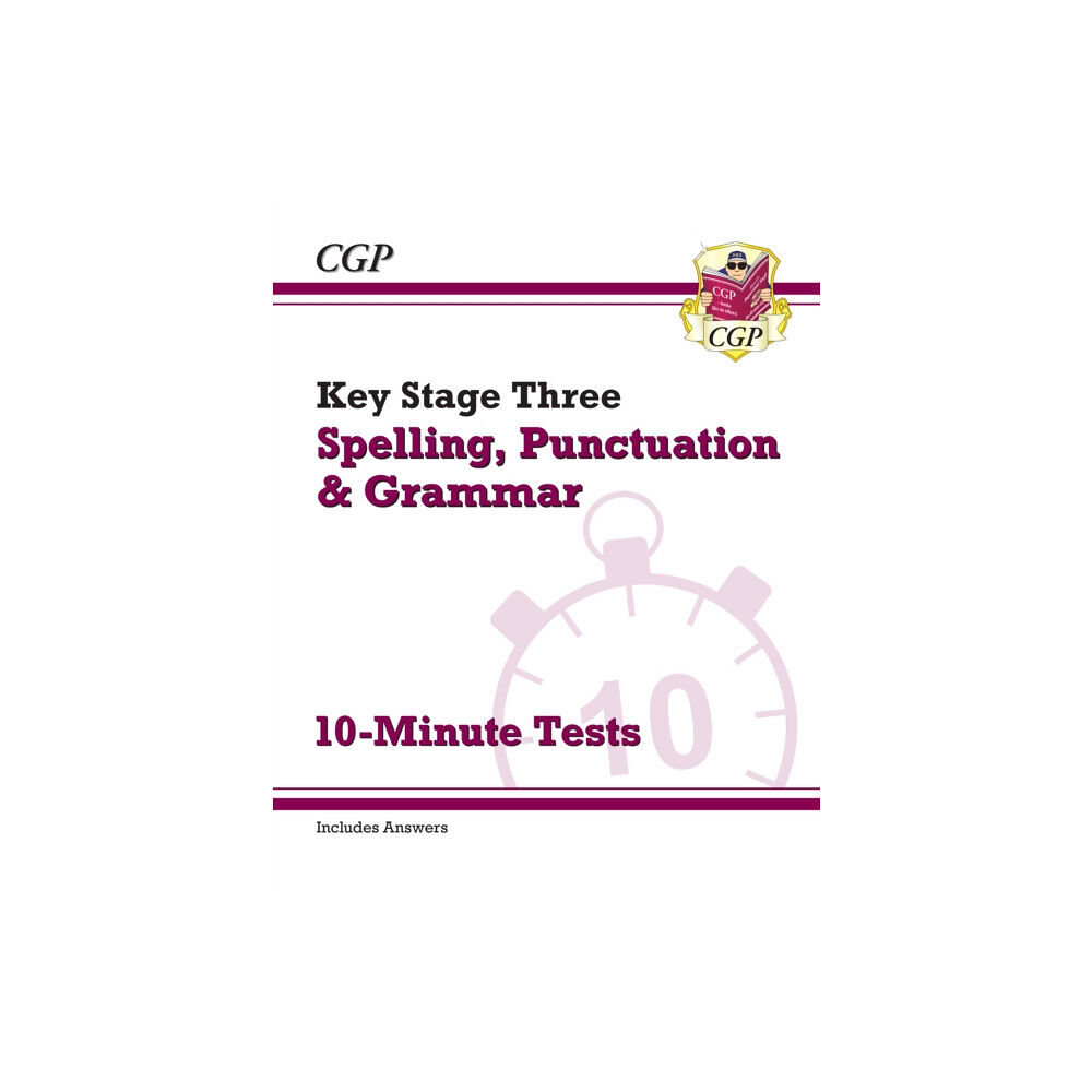 Coordination Group Publications Ltd (CGP) KS3 Spelling, Punctuation and Grammar 10-Minute Tests (includes answers) (häftad, eng)