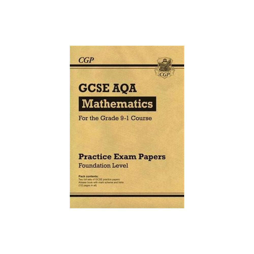 Coordination Group Publications Ltd (CGP) GCSE Maths AQA Practice Papers: Foundation (häftad, eng)