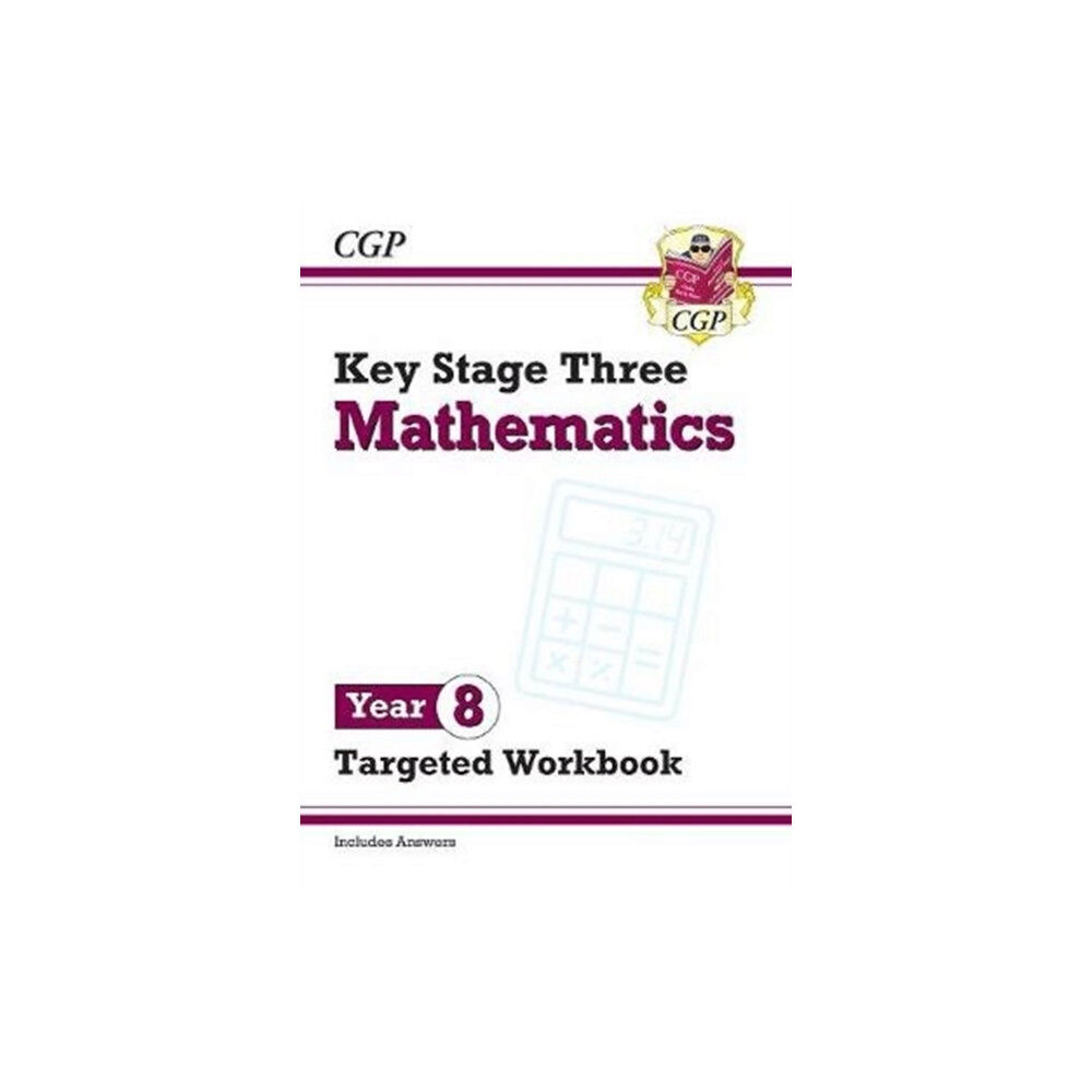 Coordination Group Publications Ltd (CGP) KS3 Year 8 Maths Targeted Workbook (with answers) (häftad, eng)