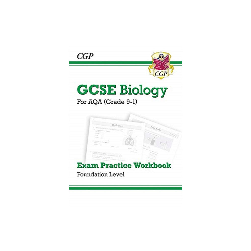Coordination Group Publications Ltd (CGP) New GCSE Biology AQA Foundation Exam Practice Workbook with CGP RevisionHub