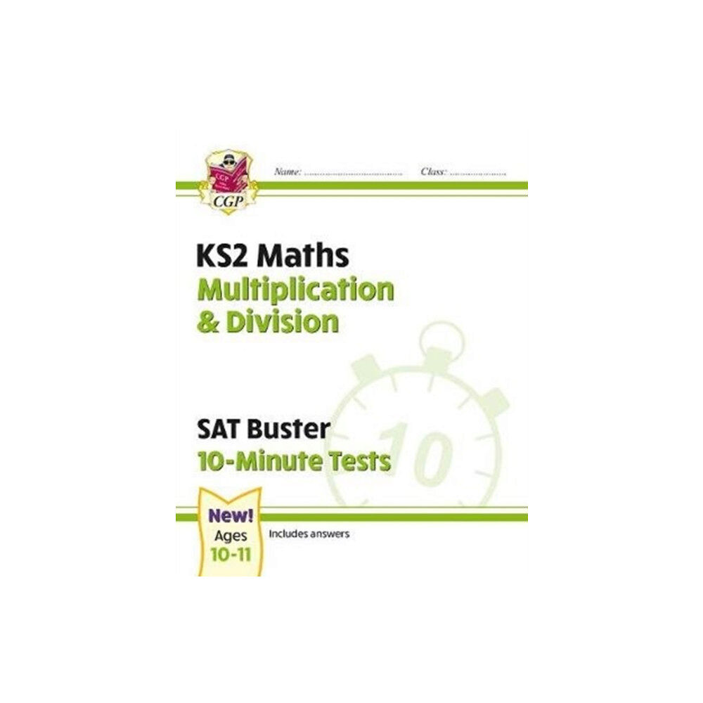 Coordination Group Publications Ltd (CGP) KS2 Maths SAT Buster 10-Minute Tests - Multiplication & Division (for the 2026 tests) (häftad, eng)
