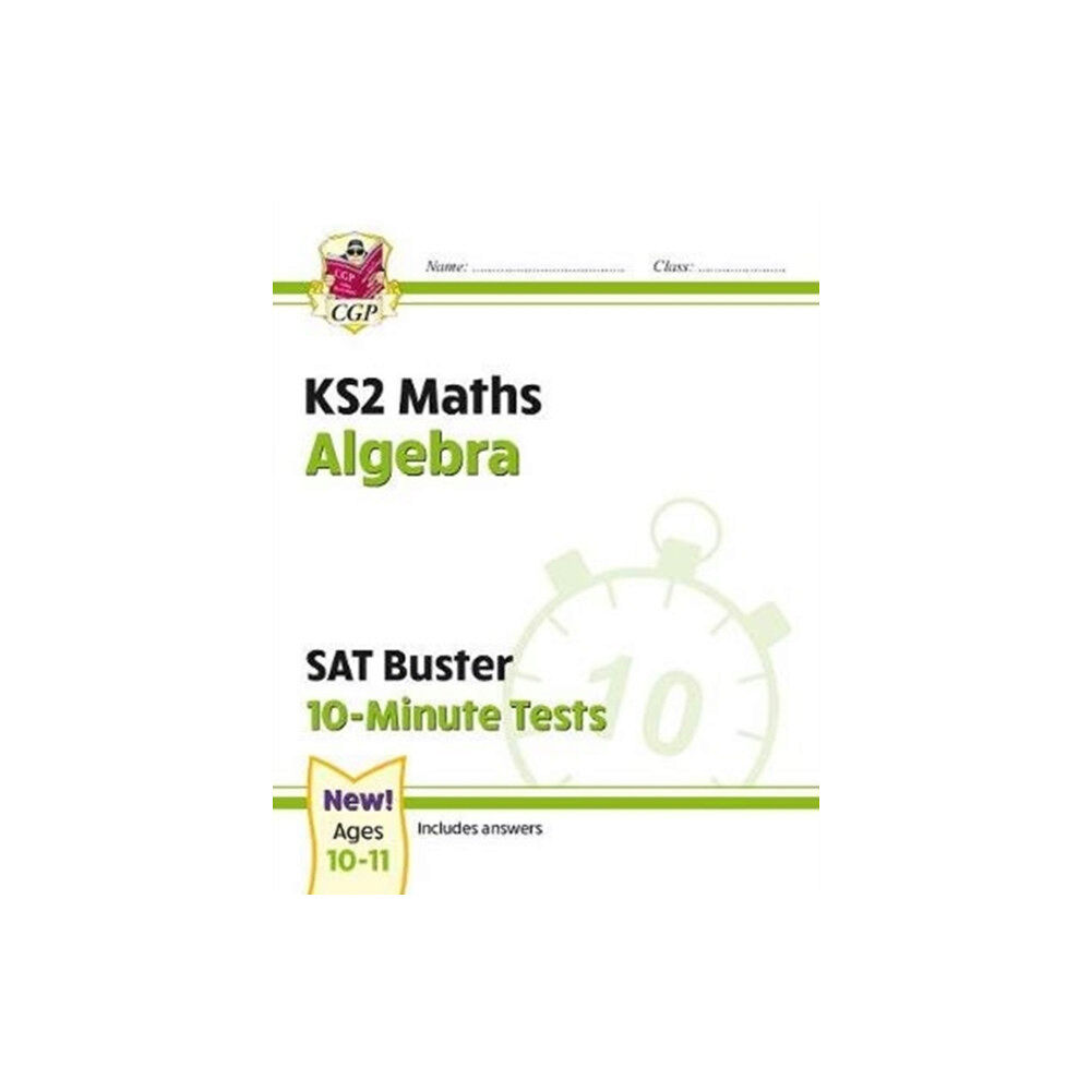 Coordination Group Publications Ltd (CGP) KS2 Maths SAT Buster 10-Minute Tests - Algebra (for the 2026 tests) (häftad, eng)