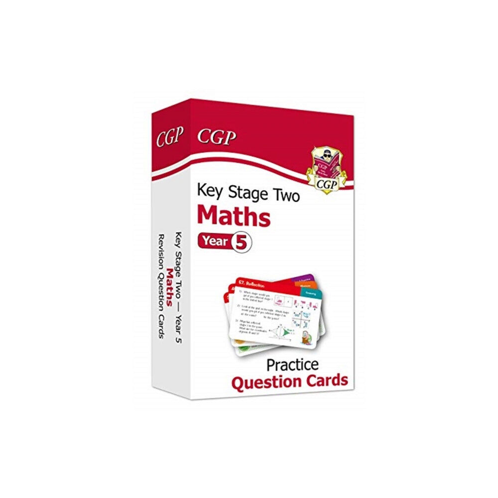 Coordination Group Publications Ltd (CGP) KS2 Maths Year 5 Practice Question Cards (inbunden, eng)
