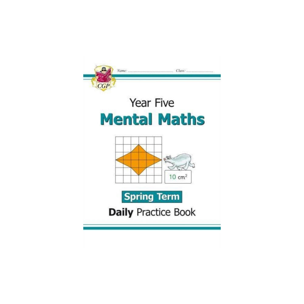 Coordination Group Publications Ltd (CGP) KS2 Mental Maths Year 5 Daily Practice Book: Spring Term (häftad, eng)