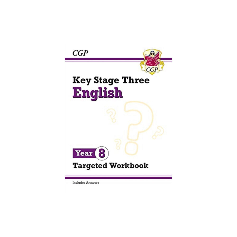 Coordination Group Publications Ltd (CGP) KS3 Year 8 English Targeted Workbook (with answers) (häftad, eng)