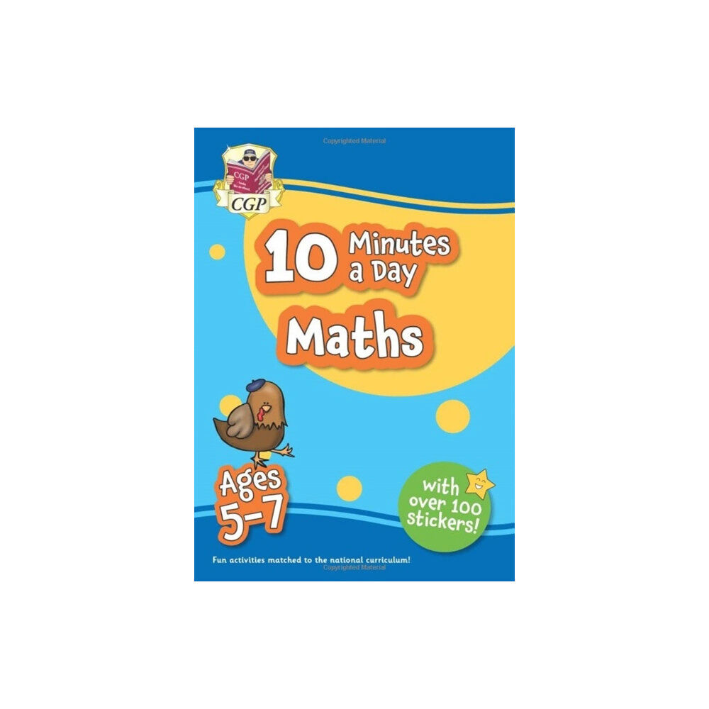 Coordination Group Publications Ltd (CGP) 10 Minutes a Day Maths for Ages 5-7 (with over 100 stickers) (häftad, eng)