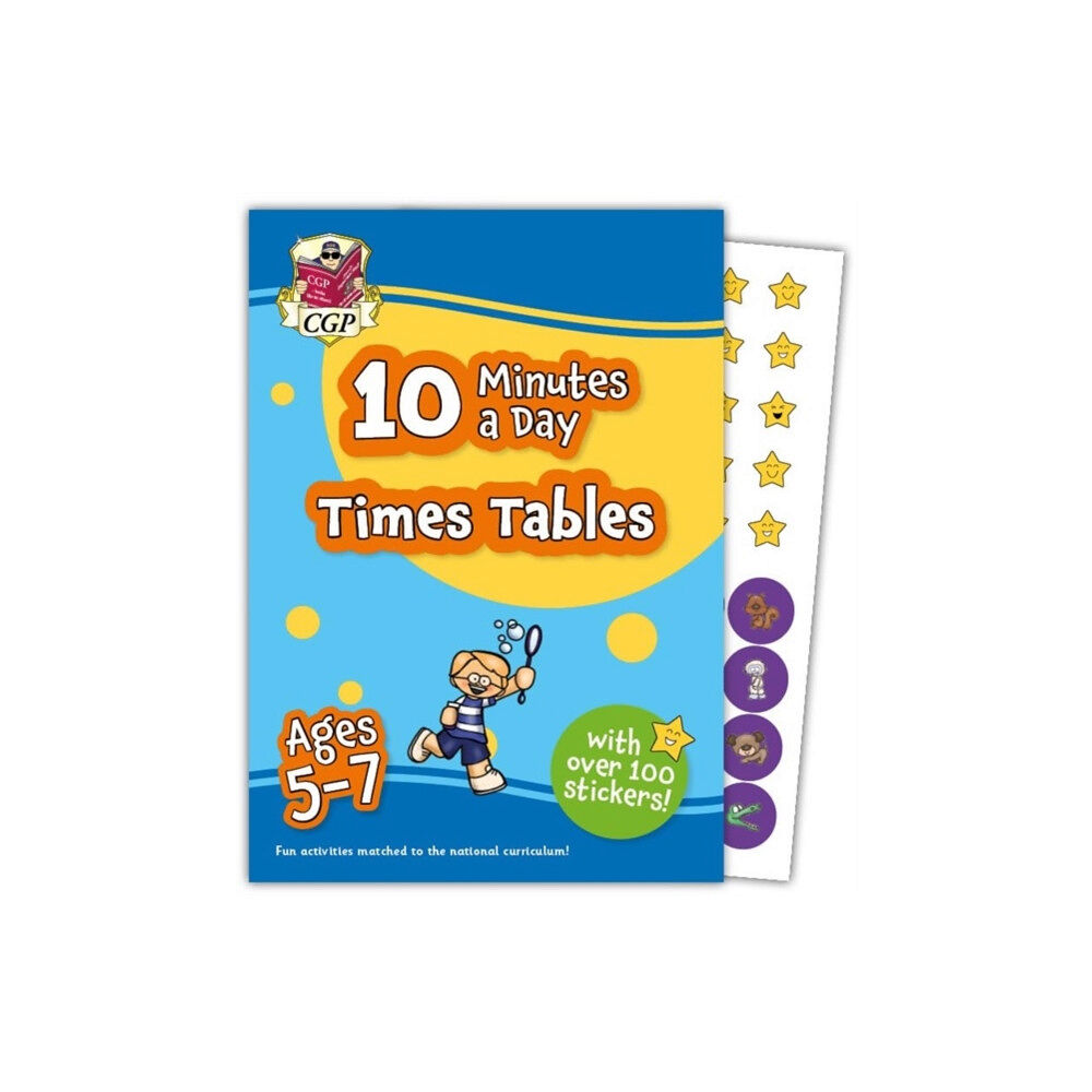 Coordination Group Publications Ltd (CGP) 10 Minutes a Day Times Tables for Ages 5-7 (with over 100 stickers) (häftad, eng)