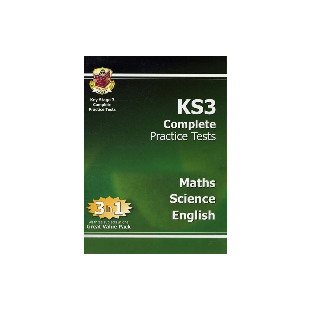 Coordination Group Publications Ltd (CGP) KS3 Complete Practice Tests - Maths, Science & English (häftad, eng)