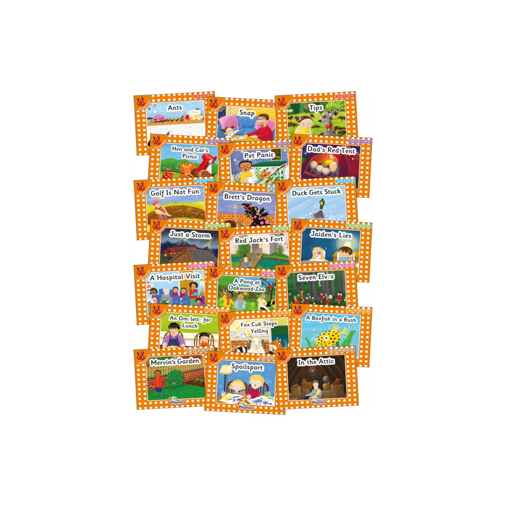 Jolly Learning Ltd Jolly Phonics Orange Level Readers Complete Set (häftad, eng)