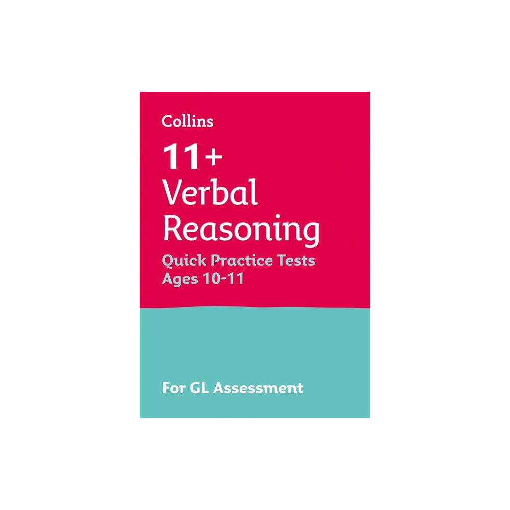 Letts Educational 11+ Verbal Reasoning Quick Practice Tests Age 10-11 (Year 6) Set A (häftad, eng)