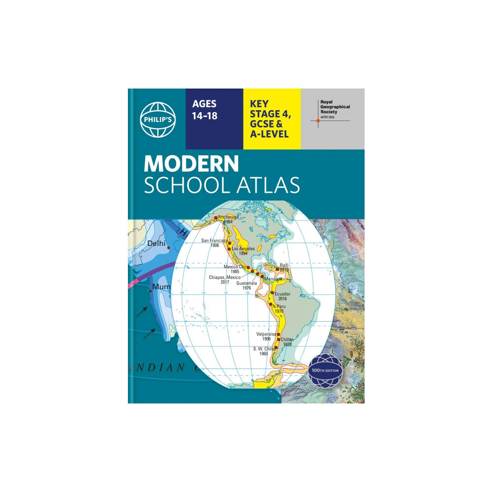 Octopus publishing group Philip's RGS Modern School Atlas (inbunden, eng)