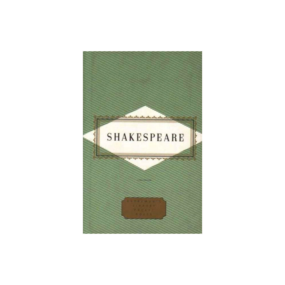 Everyman Shakespeare Poems (inbunden, eng)